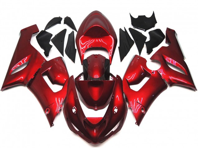 Kastanienbraun Rot 05-06 ZX6R Motorrad Verkleidung