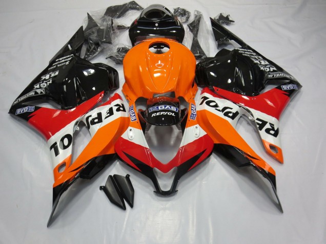 Klassischer Repsol Stil 09-12 CBR600RR Motorrad Verkleidung Klassischer Repsol Stil 09-12 CBR600RR Motorrad Verkleidung
