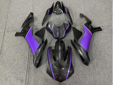 Kohlefaser & Lila 15-19 R1 Motorrad Verkleidung