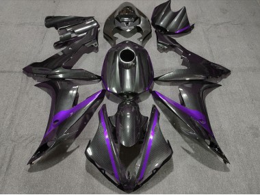 Kohlefaser Stil Mit Lila 04-06 R1 Motorrad Verkleidung