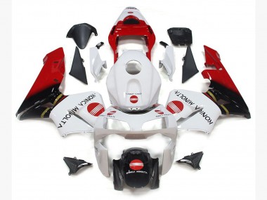 Konica Minolta Rot 03-04 CBR600RR Motorrad Verkleidung