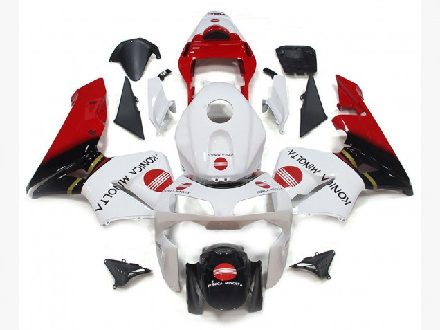 Konica Minolta Rot 03-04 CBR600RR Motorrad Verkleidung