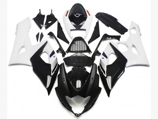 Kräftiges Glänzendes Blau & Matt Schwarz 05-06 GSXR 1000 Motorrad Verkleidung