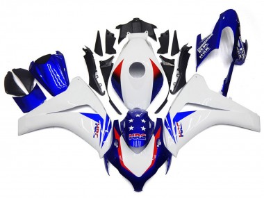 Leuchtend Blauer Stern 08-11 CBR1000RR Motorrad Verkleidung