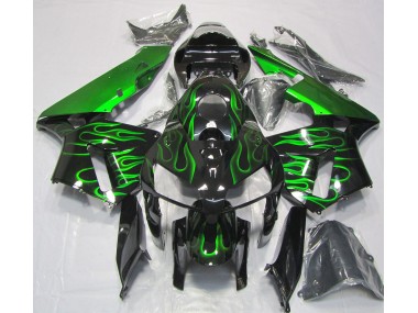 Leuchtend Grün Flamme 05-06 CBR600RR Motorrad Verkleidung
