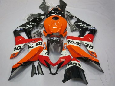 Leuchtend Orange Repsol 07-08 CBR600RR Motorrad Verkleidung