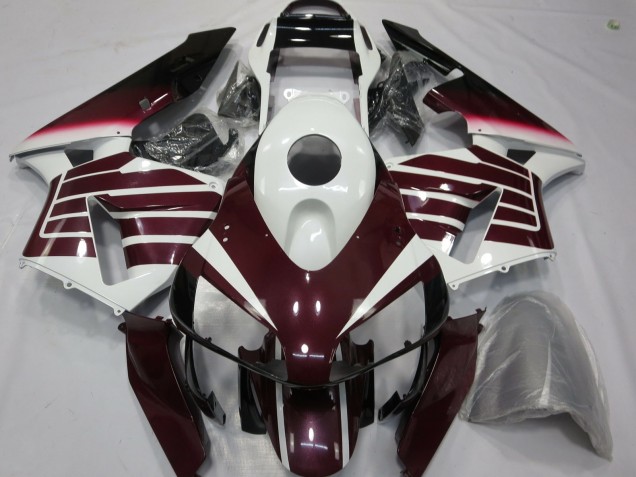Lila & Weiß 03-04 CBR600RR Motorrad Verkleidung