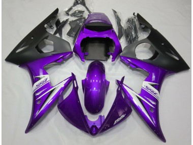 Lila-Weiß 03-04 R6 Motorrad Verkleidung