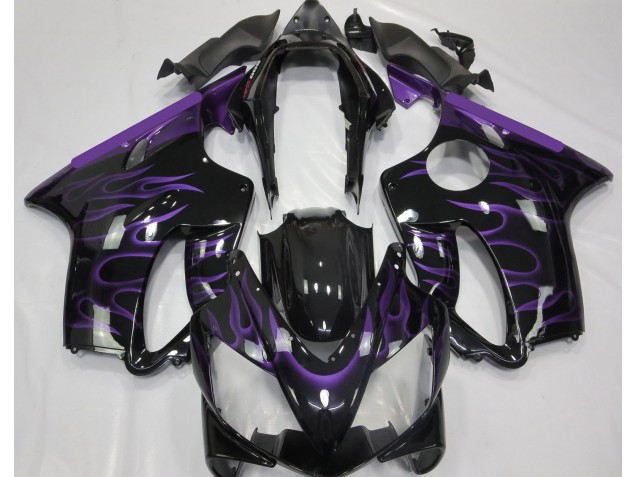 Lila Flamme 04-07 CBR600 F4i Motorrad Verkleidung