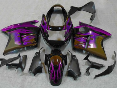 Lila Flamme 96-07 CBR1100XX Motorrad Verkleidung