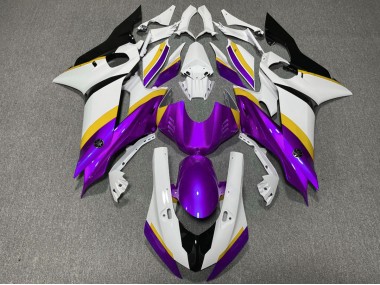 Lila-Gelber Glanz 17-21 R6 Motorrad Verkleidung