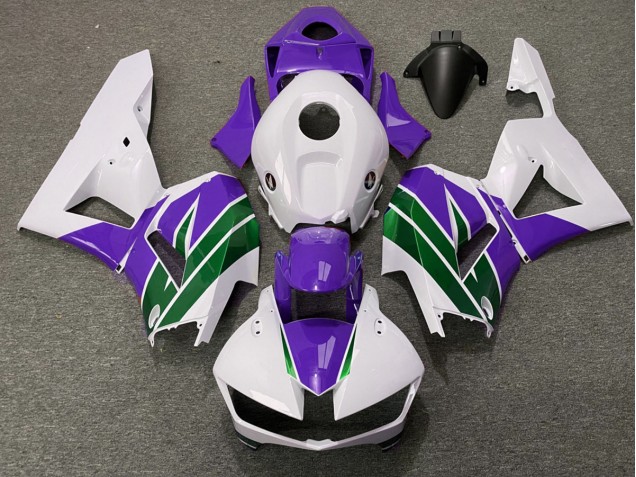 Lila & Glänzendes Grün 13-23 CBR600RR Motorrad Verkleidung