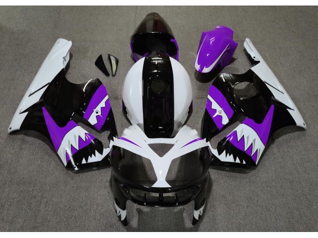 Lila Hai 02-05 ZX12R Motorrad Verkleidung