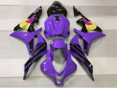 Lila & Rosa Stier 07-08 CBR600RR Motorrad Verkleidung