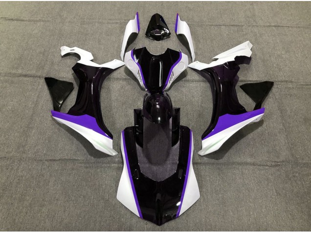 Lila-Schwarz-Weiß 15-19 R1 Motorrad Verkleidung