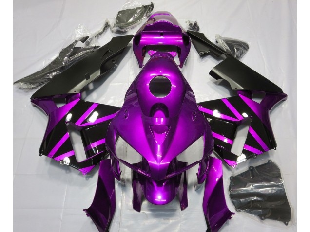 Lila-Schwarz-Design 05-06 CBR600RR Motorrad Verkleidung