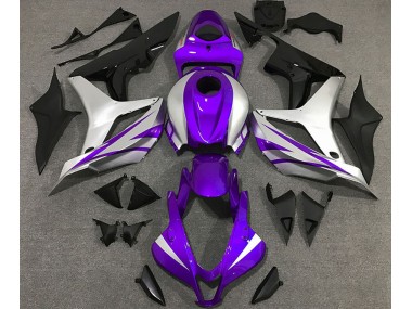 Lila-Silber-Stil OEM 07-08 CBR600RR Motorrad Verkleidung