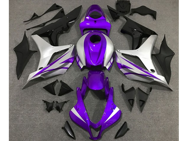 Lila-Silber-Stil OEM 07-08 CBR600RR Motorrad Verkleidung Lila-Silber-Stil OEM 07-08 CBR600RR Motorrad Verkleidung