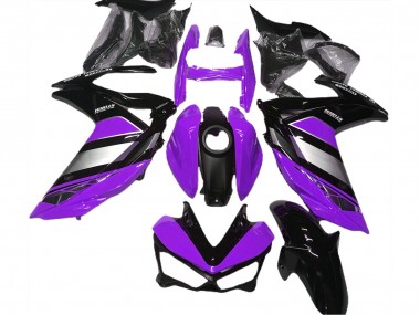 Lila Yamalube 15-18 R3 Motorrad Verkleidung