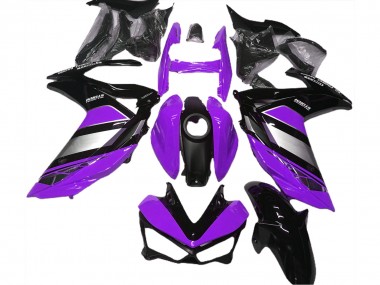 Lila Yamalube 15-18 R3 Motorrad Verkleidung