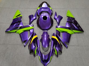 Lilagrün & Gelb 04-05 ZX10R Motorrad Verkleidung