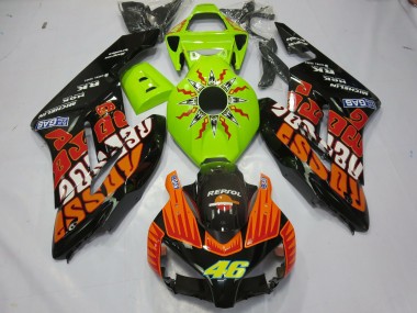 Limette Rossi 04-05 CBR1000RR Motorrad Verkleidung