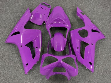 Magenta Glänzend Einfarbig 03-04 ZX6R Motorrad Verkleidung