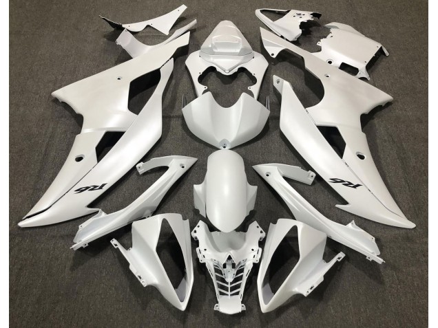 Matt Weiß 08-16 R6 Motorrad Verkleidung