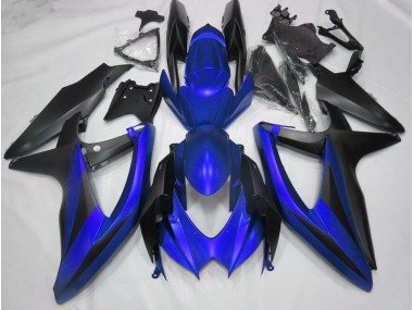 Matt Blau 08-10 GSXR 600-750 Motorrad Verkleidung