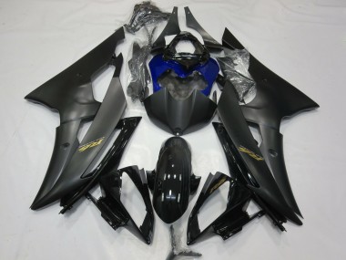 Matt & Blau 08-16 R6 Motorrad Verkleidung