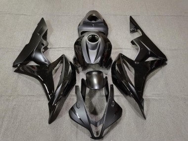 Matt & Glänzend Schwarz 07-08 CBR600RR Motorrad Verkleidung