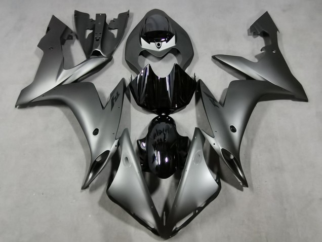 Matt Grau & Glänzendes Schwarz 04-06 R1 Motorrad Verkleidung