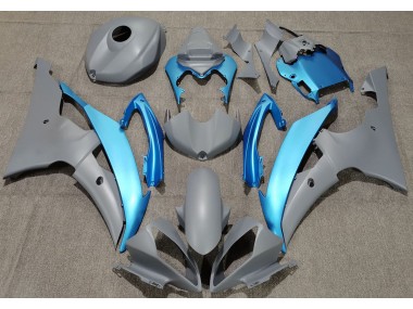 Matt Grau & Himmelblau 08-16 R6 Motorrad Verkleidung
