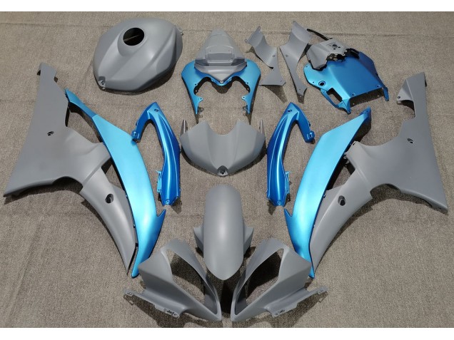 Matt Grau & Himmelblau 08-16 R6 Motorrad Verkleidung