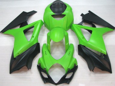 Matt Grün 07-08 GSXR 1000 Motorrad Verkleidung