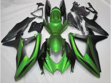 Matt Grün 08-10 GSXR 600-750 Motorrad Verkleidung