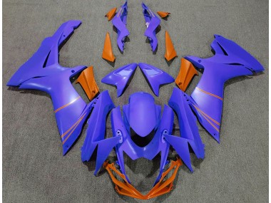 Matt Ozeanblau & Orange 11-24 GSXR 600-750 Motorrad Verkleidung