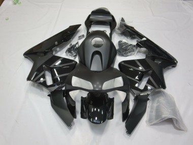 Matt Schwarz 03-04 CBR600RR Motorrad Verkleidung