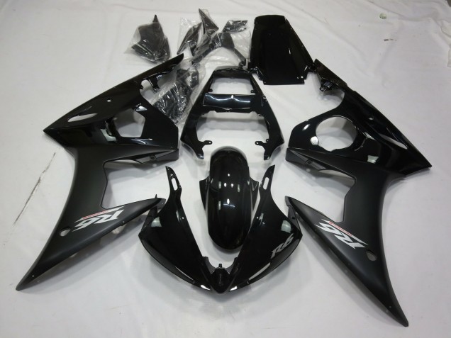 Matt Schwarz 03-04 R6 Motorrad Verkleidung Matt Schwarz 03-04 R6 Motorrad Verkleidung