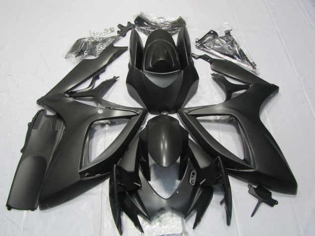 Matt Schwarz 06-07 GSXR 600-750 Motorrad Verkleidung
