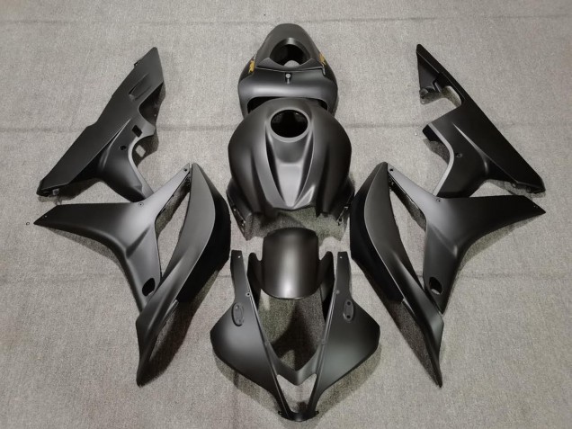 Matt Schwarz 07-08 CBR600RR Motorrad Verkleidung