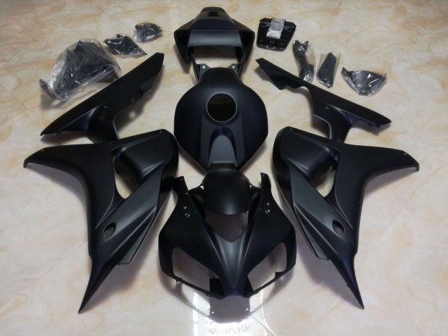 Matt Schwarz 08-11 CBR1000RR Motorrad Verkleidung Matt Schwarz 08-11 CBR1000RR Motorrad Verkleidung