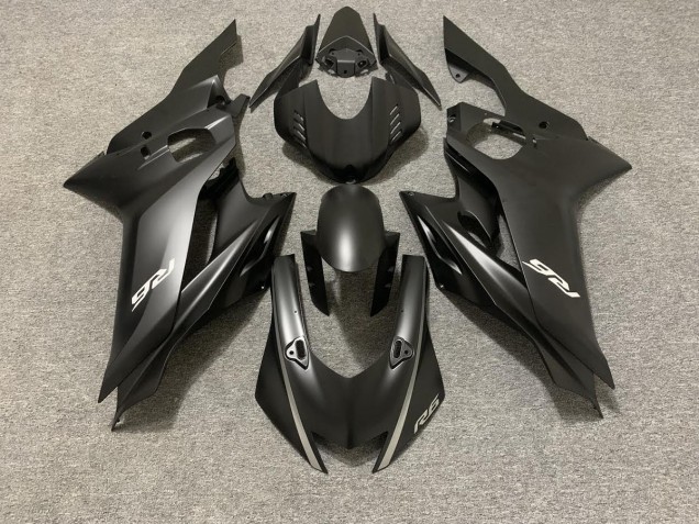Matt Schwarz 17-21 R6 Motorrad Verkleidung Matt Schwarz 17-21 R6 Motorrad Verkleidung