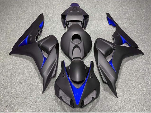 Matt Schwarz & Blau 06-07 CBR1000RR Motorrad Verkleidung