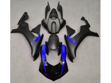 Matt Schwarz & Blau 15-19 R1 Motorrad Verkleidung