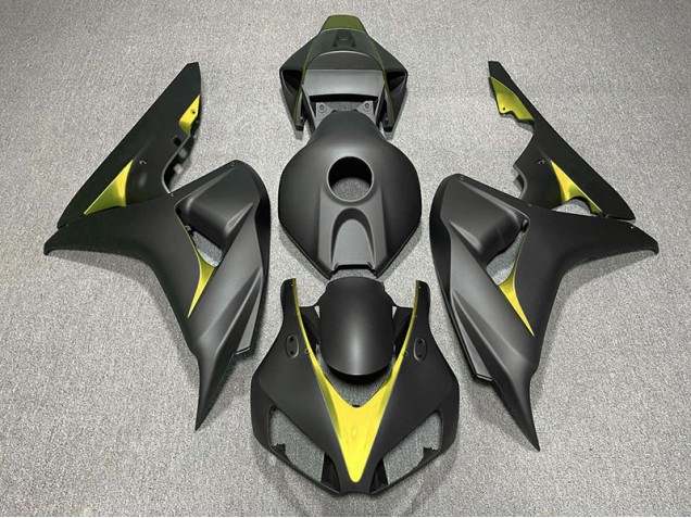 Matt Schwarz & Gelb 06-07 CBR1000RR Motorrad Verkleidung Matt Schwarz & Gelb 06-07 CBR1000RR Motorrad Verkleidung