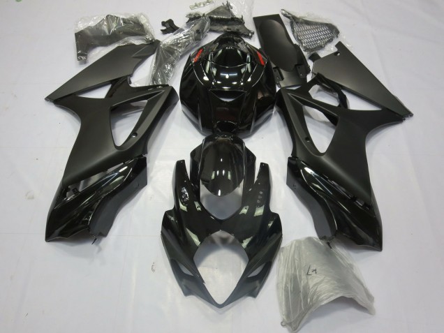 Matt Schwarz Glänzend 07-08 GSXR 1000 Motorrad Verkleidung