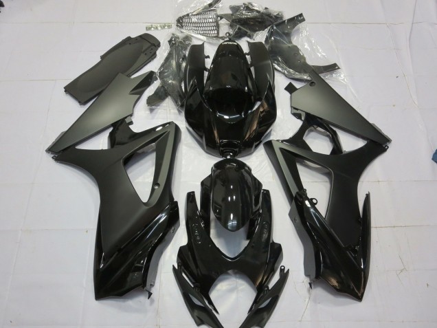 Matt Schwarz Glänzend Schwarz 07-08 GSXR 1000 Motorrad Verkleidung Matt Schwarz Glänzend Schwarz 07-08 GSXR 1000 Motorrad Verkleidung