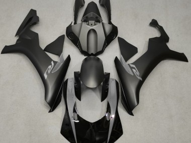 Matt Schwarz & Grau 15-19 R1 Motorrad Verkleidung
