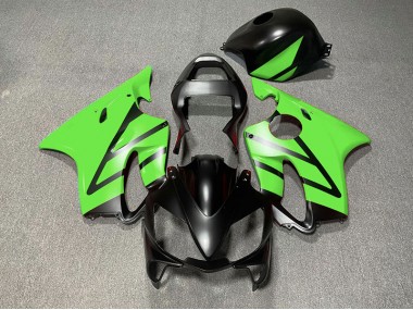 Matt Schwarz & Grün 01-03 CBR600 F4i Motorrad Verkleidung